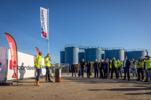 Eerste paal Valvoline Dordrecht