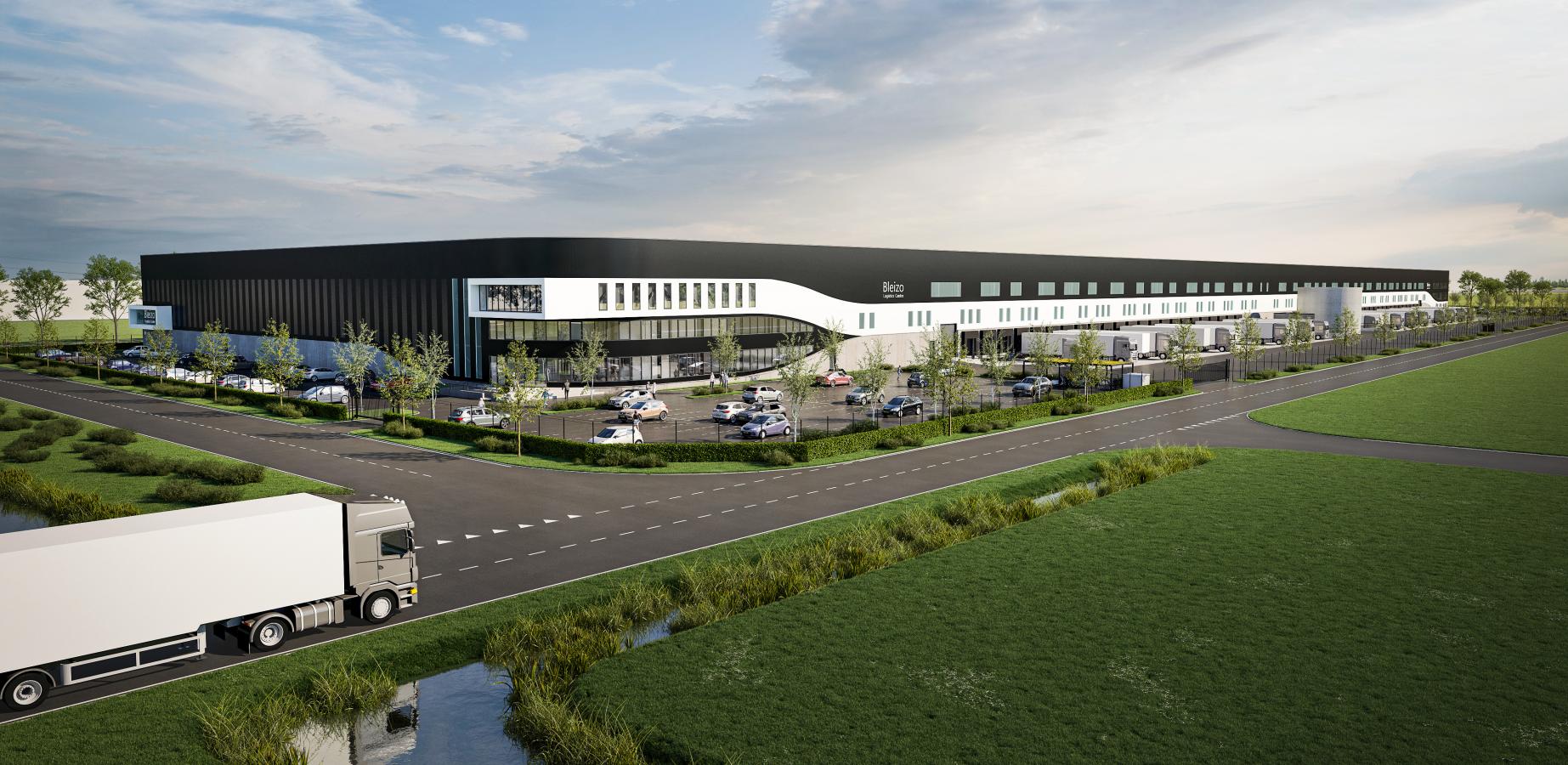 Groundbreaking ceremony for new Bleizo distribution centre